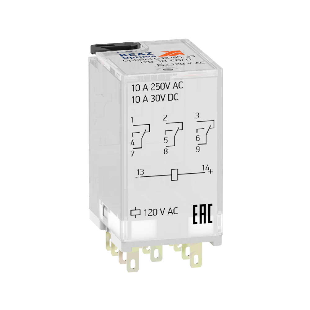 Реле промежуточное OptiRel G RP55-33-240-10-CO 281087 КЭАЗ