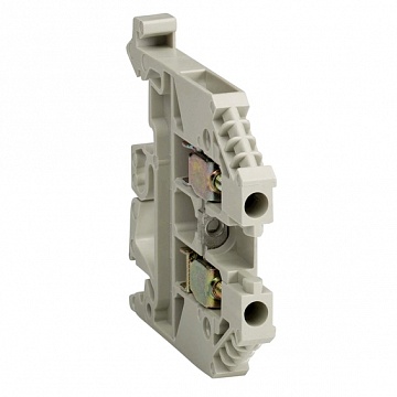 Проходная клемма с винтовым зажимом 2,5мм?, синий, AB1VV235UBL AB1VV235UBL Schneider Electric