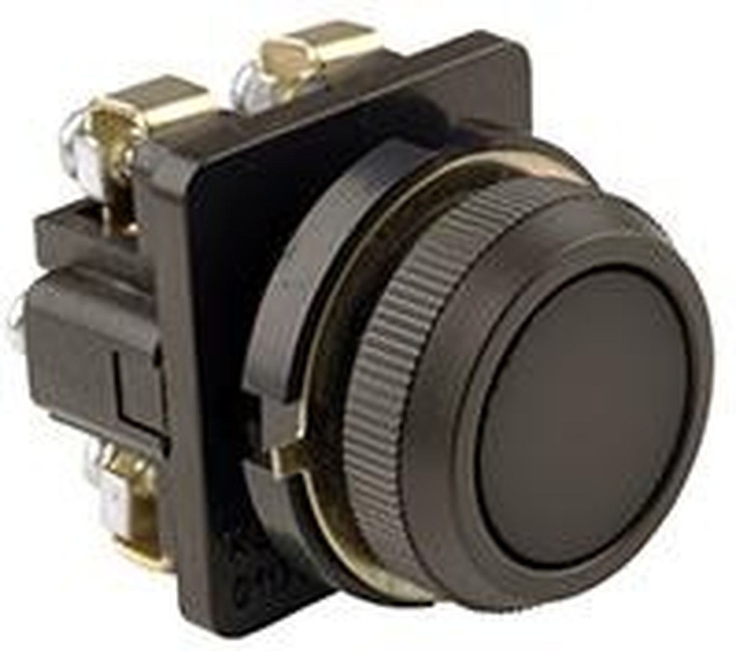 Кнопка черная КЕ-011 1но+1нз исполнение 2 (КЕ-011 исп2(1но+1нз) 9201122 Инженерсервис