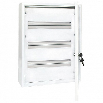 Распределительный шкаф ЩРН, 54 мод., IP31, навесной, металл, серая дверь SQ0905-0017 TDM