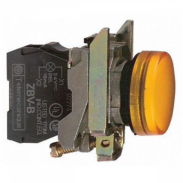 Лампа сигнальная Harmony, 22мм² 110В, AC XB4BVG5 Schneider Electric