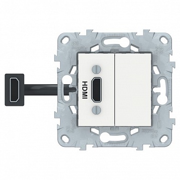 Розетка HDMI UNICA NEW, белый NU543018 Schneider Electric
