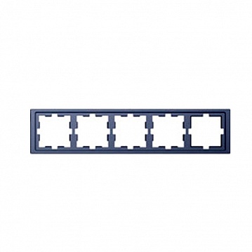 Рамка 5 постов MERTEN D-LIFE, нержавеющая сталь MTN4050-6536 Schneider Electric