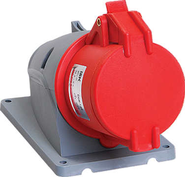 Розетка стационарная ССИ-125 32А-6ч/200/346-240/415В 3Р+РЕ+N IP44 MAGNUM PSN12-032-5 IEK