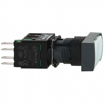 Кнопка Harmony 16 мм² IP65 белый XB6DA11B Schneider Electric