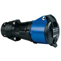 Мобильная розетка Hypra - IP 44 - 2К+З - 16 А - резина 052092 Legrand
