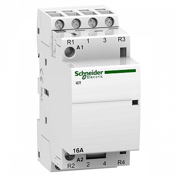 Модульный контактор iCT 2P 16А 230/240В AC A9C22818 Schneider Electric