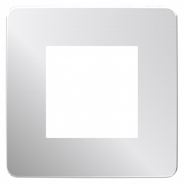 Рамка 1 пост UNICA STUDIO, хром NU280255 Schneider Electric