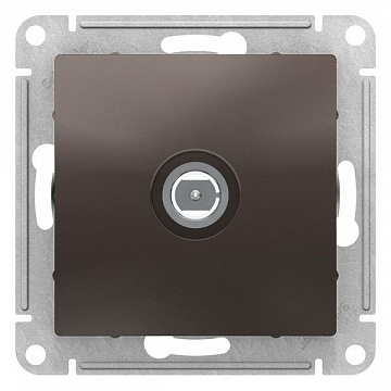 Розетка TV ATLASDESIGN, одиночная, мокко ATN000693 Schneider Electric
