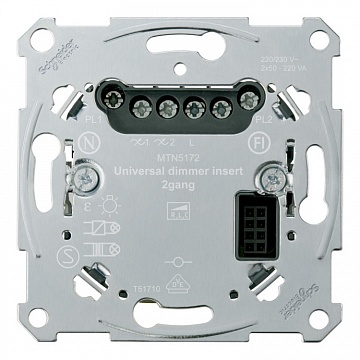 Механизм светорегулятора MERTEN D-LIFE, 200 Вт MTN5172-0000 Schneider Electric