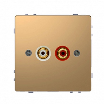 Аудио-розетка MERTEN D-LIFE, песочный MTN4350-6033 Schneider Electric