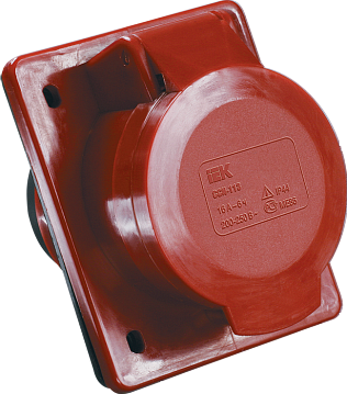 Розетка для скрытой проводки 3Р+Е 32А 380В IP44 PSR42-032-4 IEK