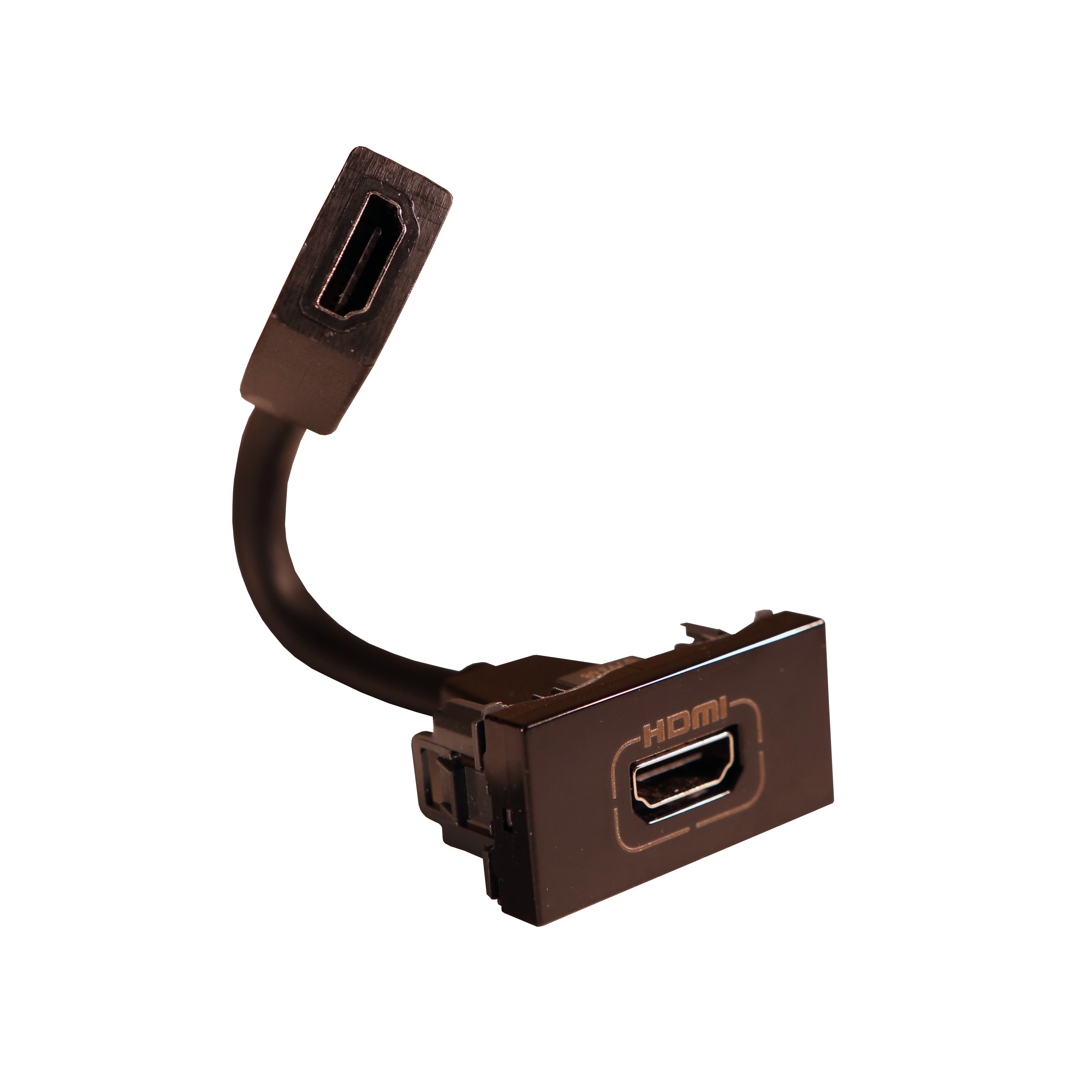 Розетка HDMI - Mosaic - 1 модуль - черная 079368 Legrand