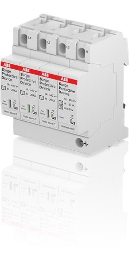 Ограничитель перенапряжения УЗИП OVR T2 3L 40-275 P QS 2CTB803873R2400 ABB
