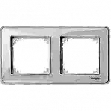 Рамка 2 поста MERTEN M-CREATIV, прозрачный MTN4020-3500 Schneider Electric