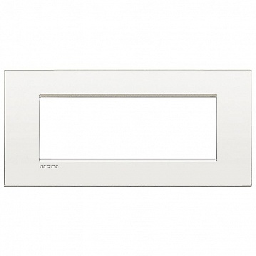 Рамка 7 модулей LIVING LIGHT, белый LNC4807BN Bticino