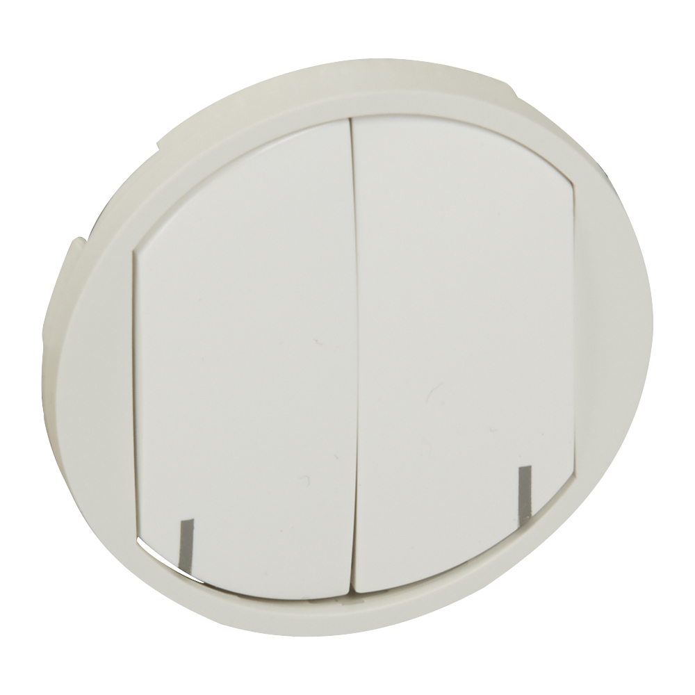 MyHome Play Zigbee. Клавиша управляющего устройства 2-канального.Белая 068093 Legrand