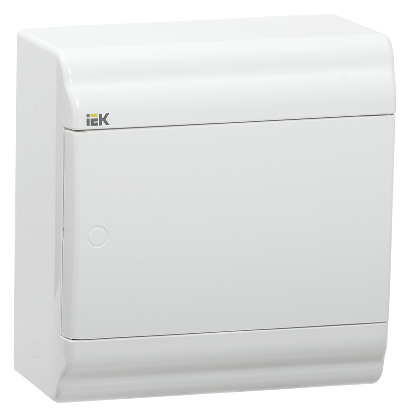 PRIME Корпус пластиковый ЩРН-П-6 модулей навесной белый/белая дверь IP41 MKP82-N-06-WD-41-20 IEK