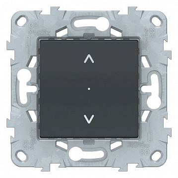 Выключатель для жалюзи UNICA NEW, антрацит NU550854 Schneider Electric