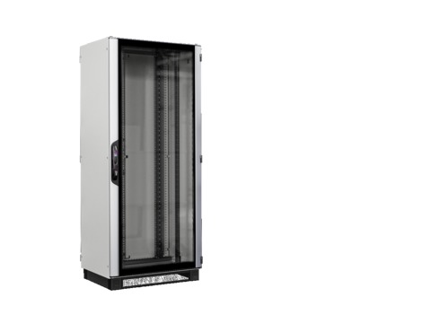 VX IT Шкаф 800x2000x800 42U standard обзорная и глухая двери на вент.цоколе 100мм со стенками 19" рамы спереди/сзади 5307154 Rittal