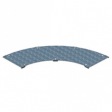 Крышка угловой секции 90° 200ммBID 90 200 FT (упак. 1шт) 6239153 OBO Bettermann