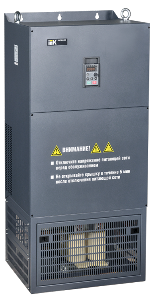 Преобразователь частоты CONTROL-L620 380В, 3Ф 185-200 kW 340-380A CNT-L620D33V185-200TEL IEK