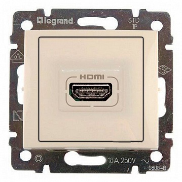 Розетка HDMI VALENA CLASSIC, слоновая кость 774185 Legrand