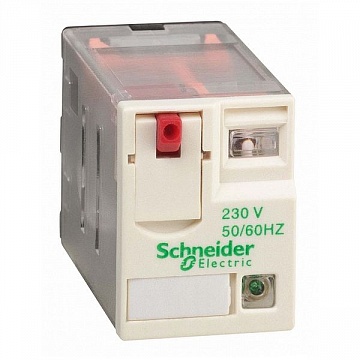 Реле 3 CO светодиод 230В переменного тока RXM3AB2P7 Schneider Electric
