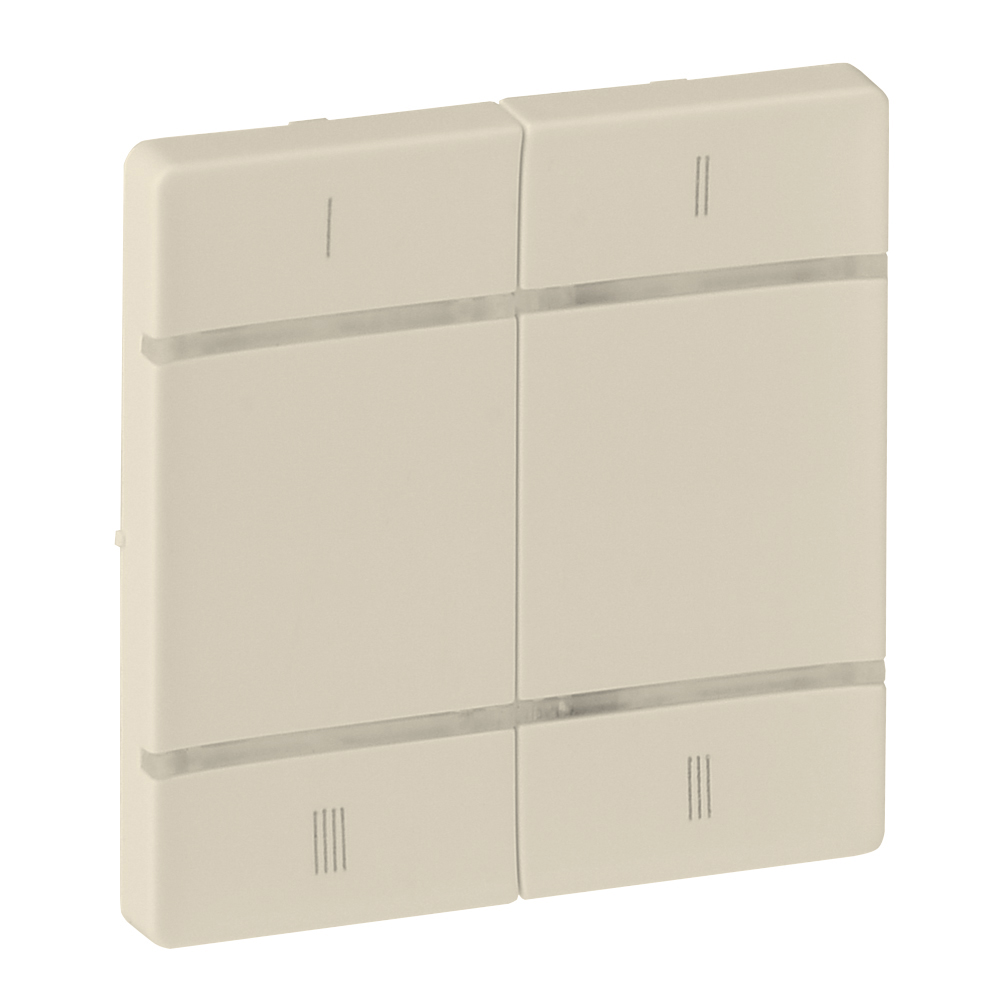Valena LIFE MyHome Play Zigbee. Лицевая панель для 4-сценарного радиоуправляющего устройства.Слоновая кость 754804 Legrand