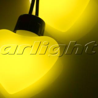 Гирлянда ARL-HEART-5000-20LED Yellow (220V, 5W), 19838 019838 Arlight