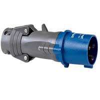 Прямая вилка Hypra - IP 44 - 2К+З - 32 А - пластик 052742 Legrand