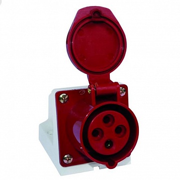 Розетка стационарная наружная 134 3Р+РЕ 63А 380В IP67 ps-134-63-380 EKF