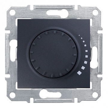 Светорегулятор поворотный SEDNA, 325 Вт, графит SDN2200470 Schneider Electric
