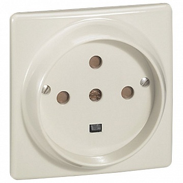 Розетка силовая 3К+Н+З 32А боковой выход 055817 Legrand