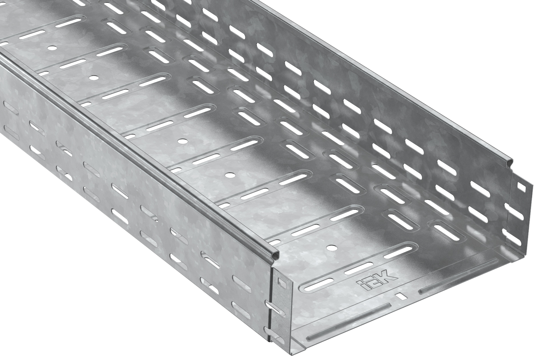 ESCA Лоток перфорированный 100х400х2000 HDZ CLP10-100-400-2-M-HDZ IEK
