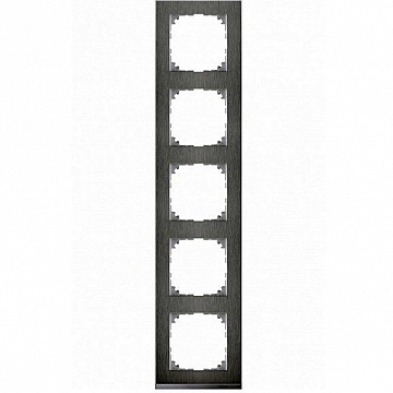 Рамка 5 постов MERTEN M-PURE DECOR, нержавеющая сталь MTN4050-3646 Schneider Electric