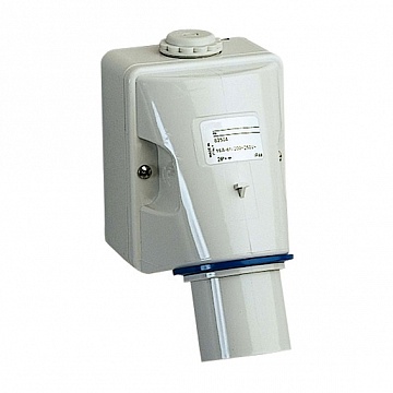 PLUG WALL MOUNT 16A 2P-E 83504 Schneider Electric