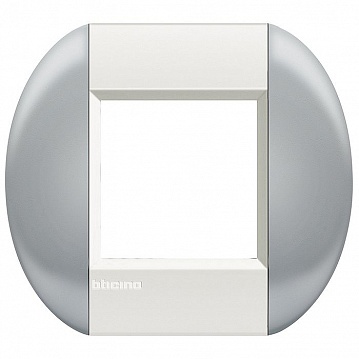 Рамка 1 пост LIVING LIGHT, горизонтальная, небесный LNB4802TS Bticino