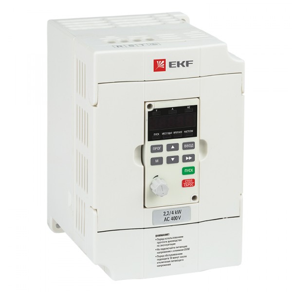 Преобразователь частоты 4/5,5 кВт 3х400В VECTOR-75 EKF Basic VT75-4R0-3B EKF