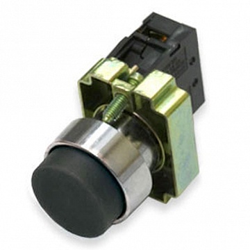 Кнопка LAY5 22 мм² 660/440В, IP40, Черный BBT70-BL-K02 IEK