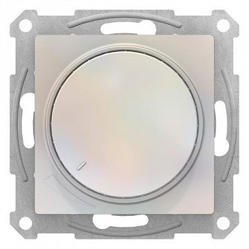 Светорегулятор поворотно-нажимной ATLASDESIGN, 315 Вт, жемчуг ATN000434 Schneider Electric