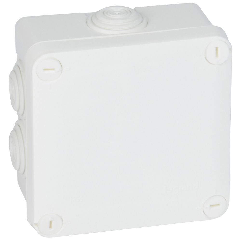 Plexo Коробка IP55 105х105х55мм бел 092023 Legrand