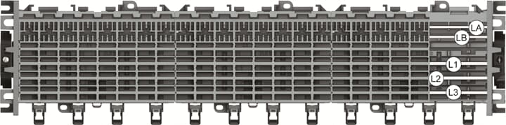 Шинная разводка в сборе ZLS905E68-3LLALB 2CCA183210R0001 ABB