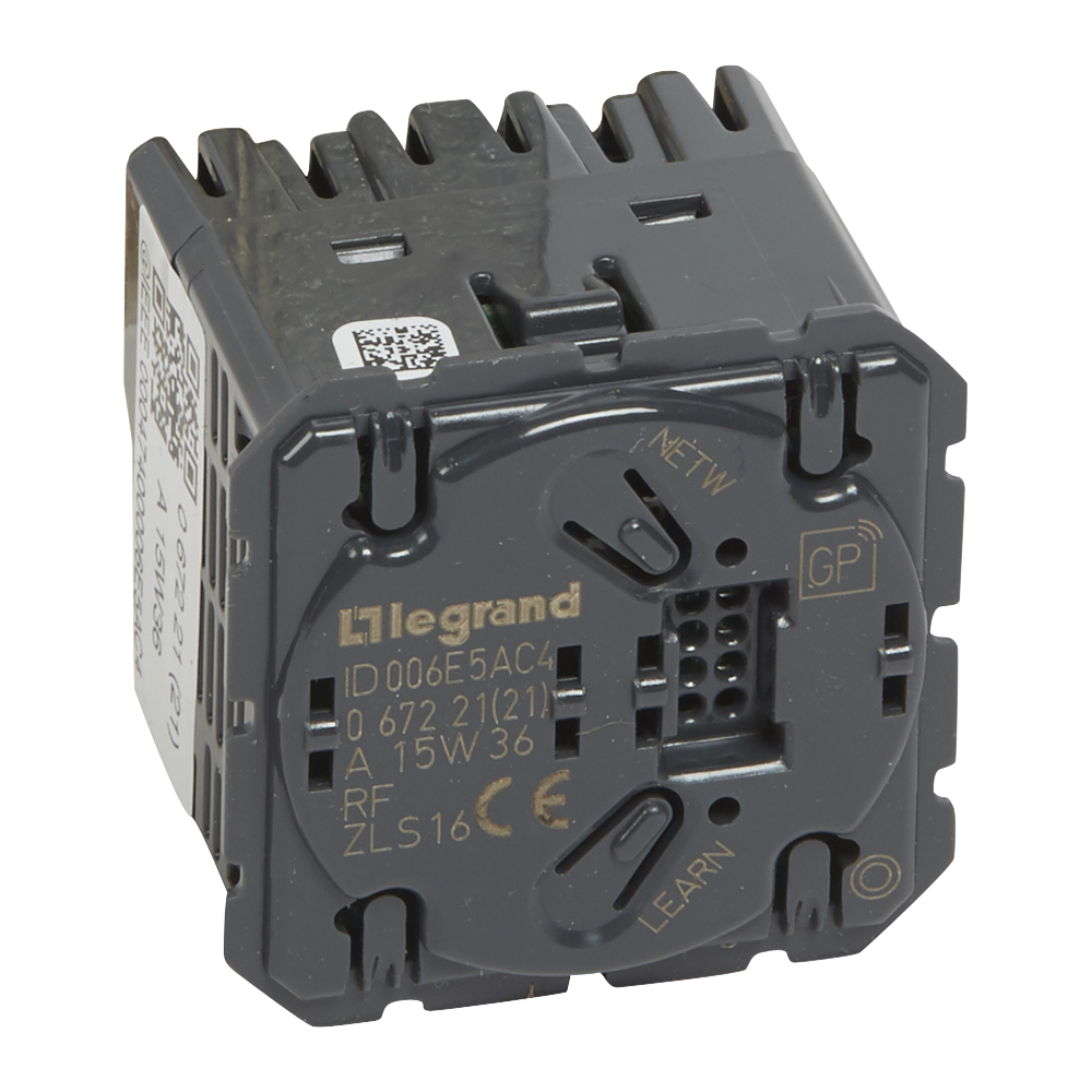 MyHome Play Zigbee.Celiane.Выключатель-радиоприемник,без N, 300Вт. 067221 Legrand