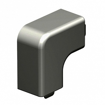 Крышка плоского угла кабельного канала WDK 20x20мм²(ПВХ,кремовый)WDK HF20020CW (упак. 4шт) 6161200 OBO Bettermann