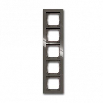Рамка 5 постов ABB BUSCH-AXCENT, entree-grey 1754-0-4475 ABB