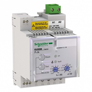 Реле RH99M 50/60/400 ГЦ С АВТ.СБРОС_0,1_30_А 0_4,5 сек. 56194 Schneider Electric