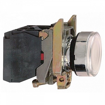 Кнопка Harmony 22 мм² 250В, IP66 белый XB4BW3165 Schneider Electric