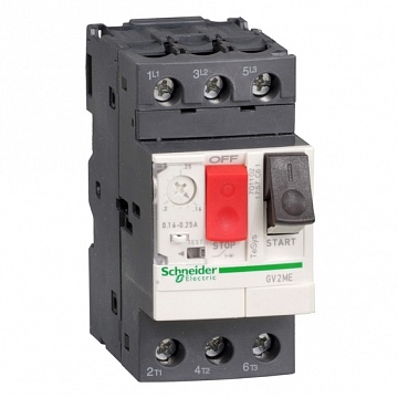 Силовой автомат для защиты электродвигателя TeSys GV2 32А 3P GV2ME32 Schneider Electric