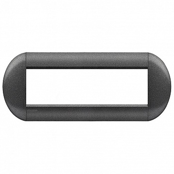 Рамка 7 модулей LIVING LIGHT, горизонтальная, графит LNB4807GF Bticino
